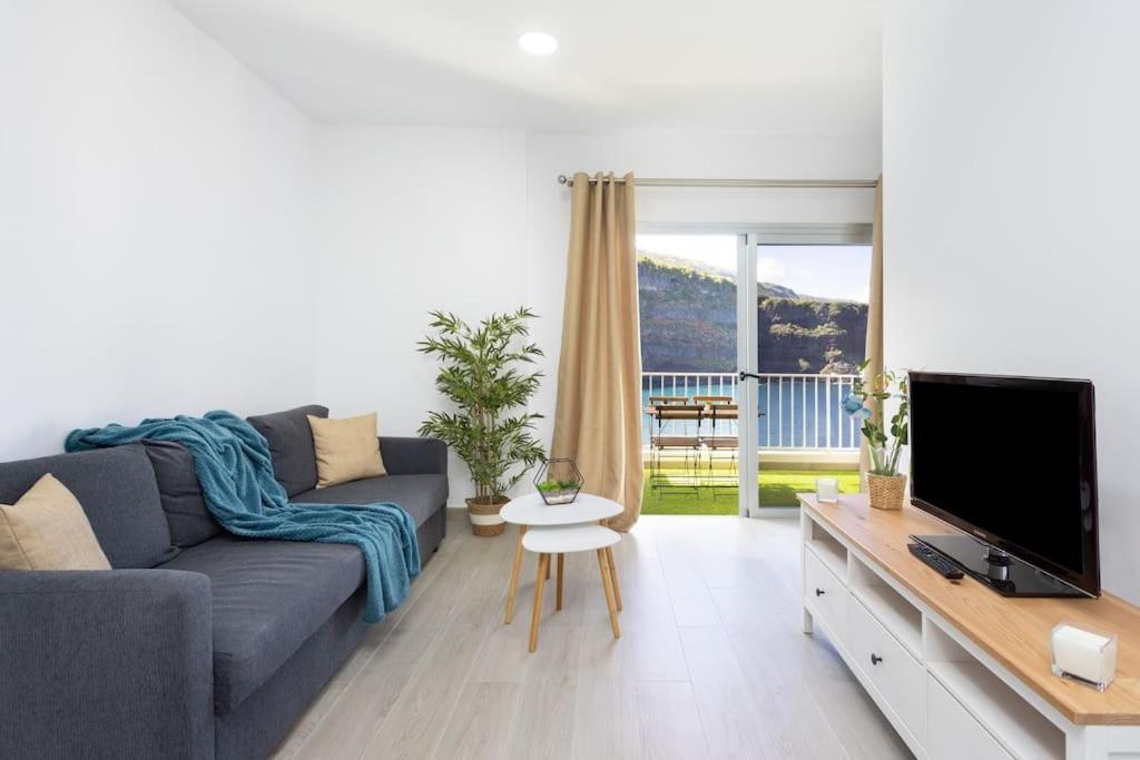 Apartament Vivienda Atlantico Con Terraza Y Vistas Espectaculares Icod De Los Vinos Zewnętrze zdjęcie